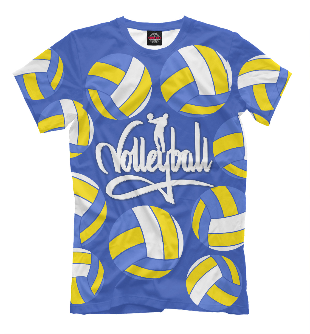Мужская Футболка Volleyball, артикул: VLB-101204-fut-2