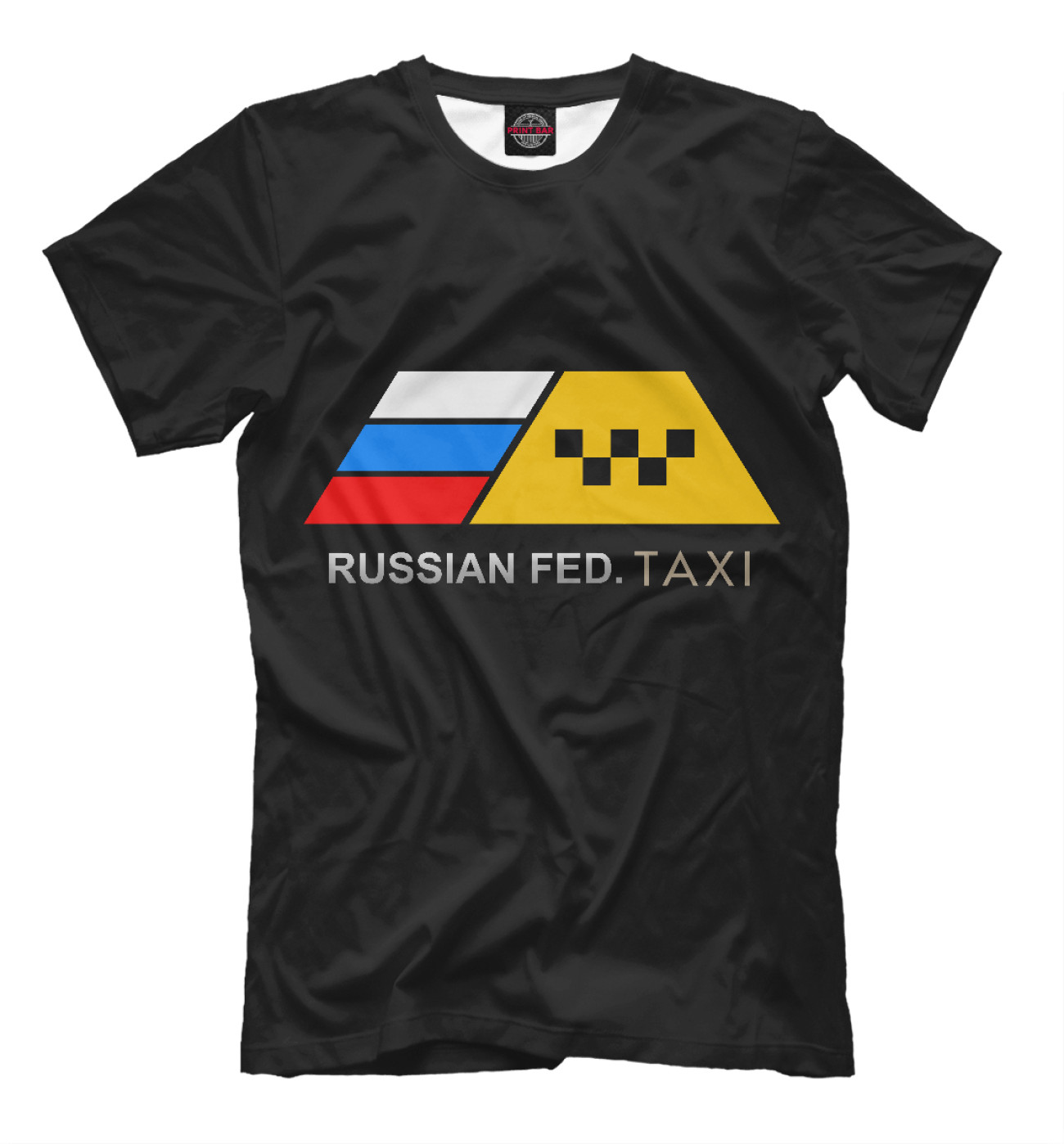 Мужская Футболка Russian Federation Taxi, артикул: VDT-152893-fut-2
