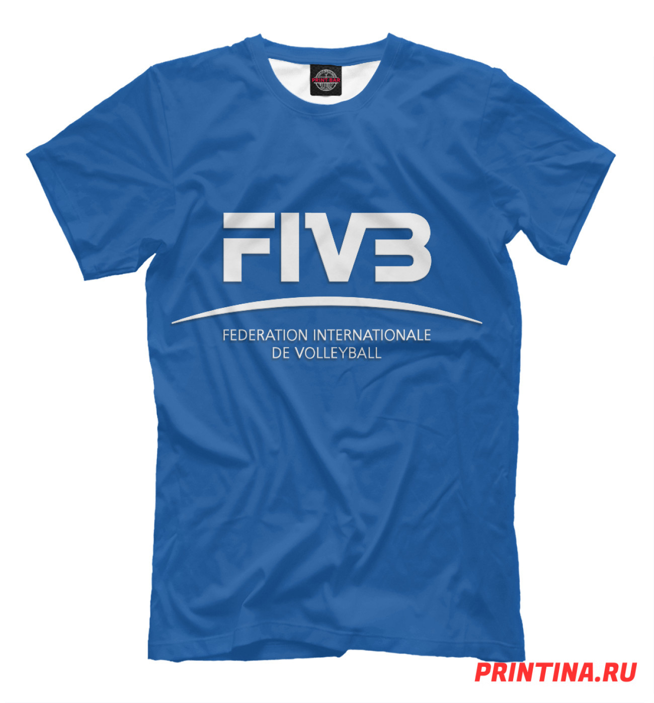 Мужская Футболка FIVB, артикул: VLB-974512-fut-2
