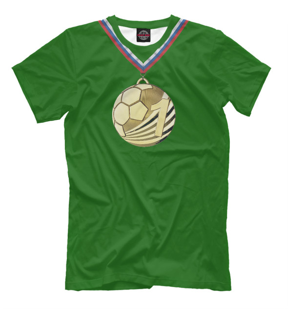 Мужская Футболка Медаль, артикул: FTO-764030-fut-2