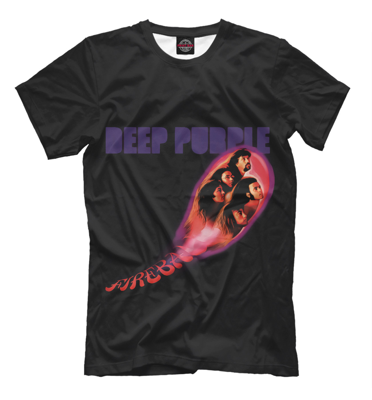 Мужская Футболка Deep Purple, артикул: PUR-247475-fut-2