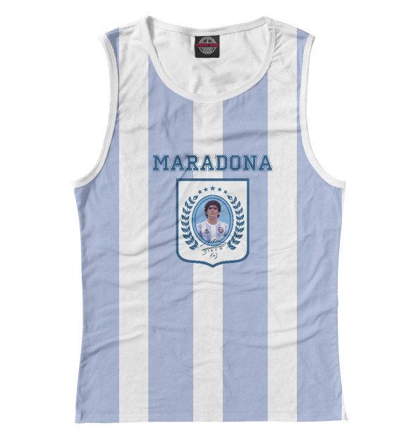 Женская Майка Maradona, артикул: FTO-660229-may-1