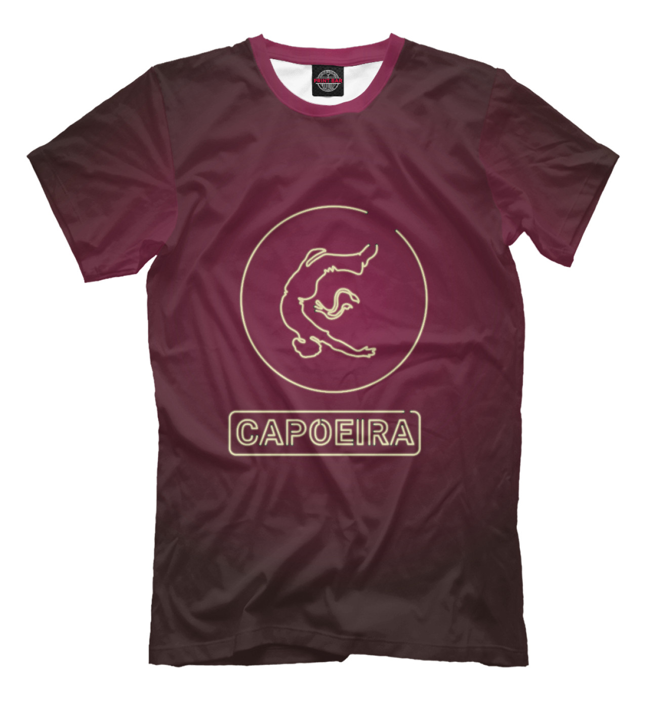 Мужская Футболка Capoeira, артикул: FIT-711037-fut-2