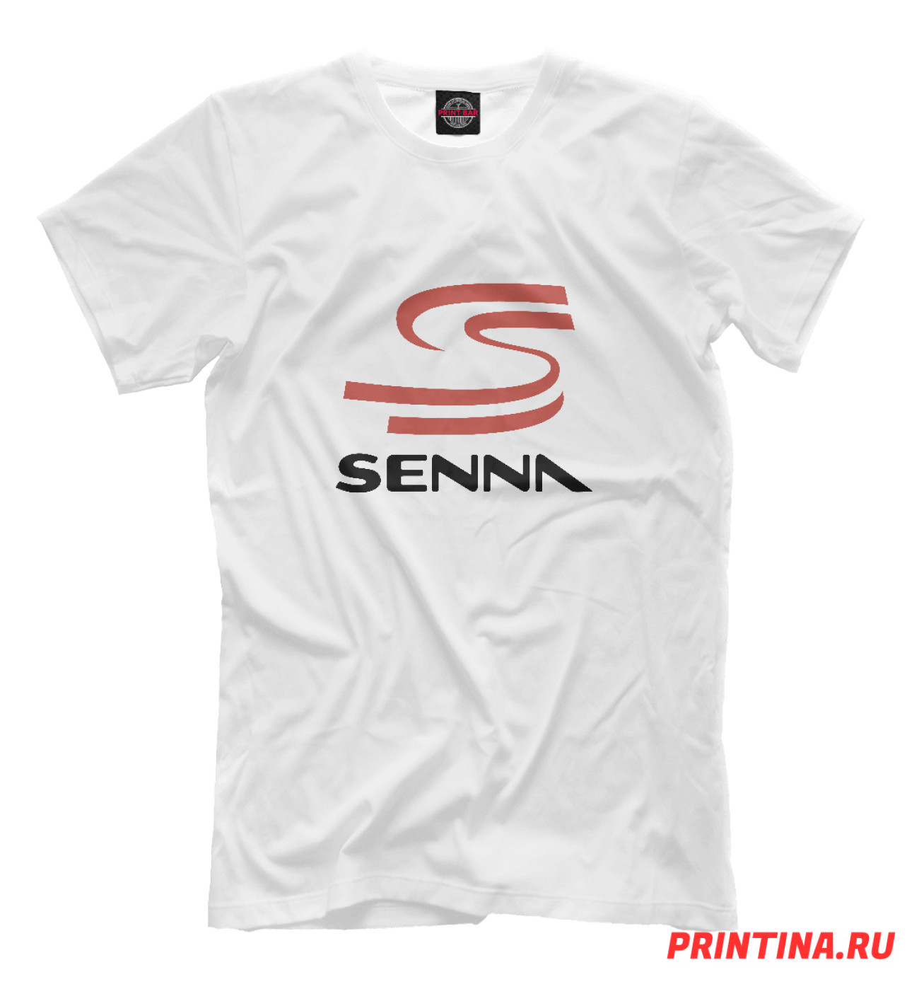 Мужская Футболка Senna Logo, артикул: FR1-653678-fut-2