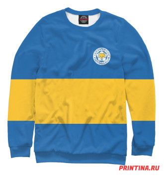 Свитшот Leicester City Blue&Yellow