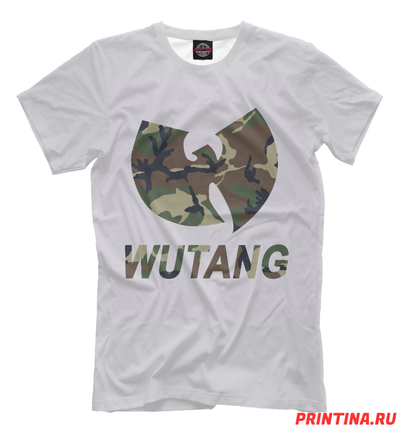 Мужская Футболка Wu-Tang Clan, артикул: WTK-475696-fut-2