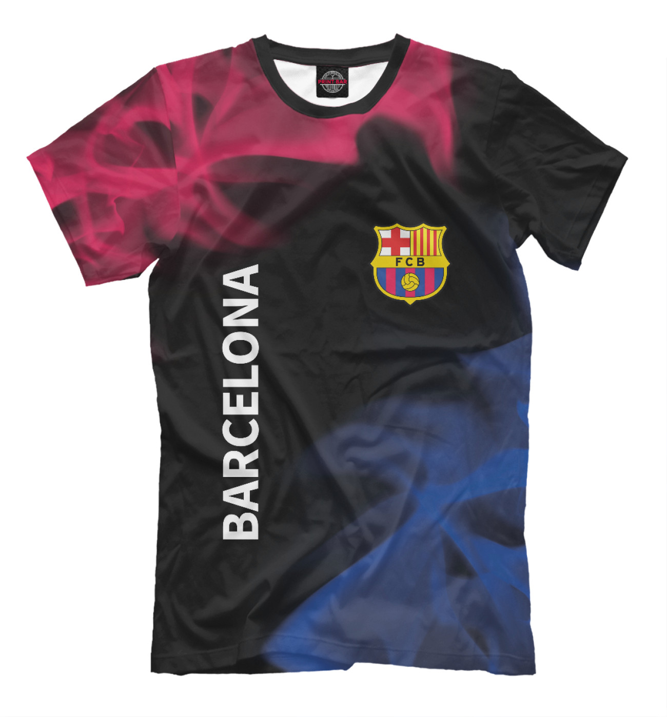 Мужская Футболка Barcelona / Барселона, артикул: BAR-108412-fut-2