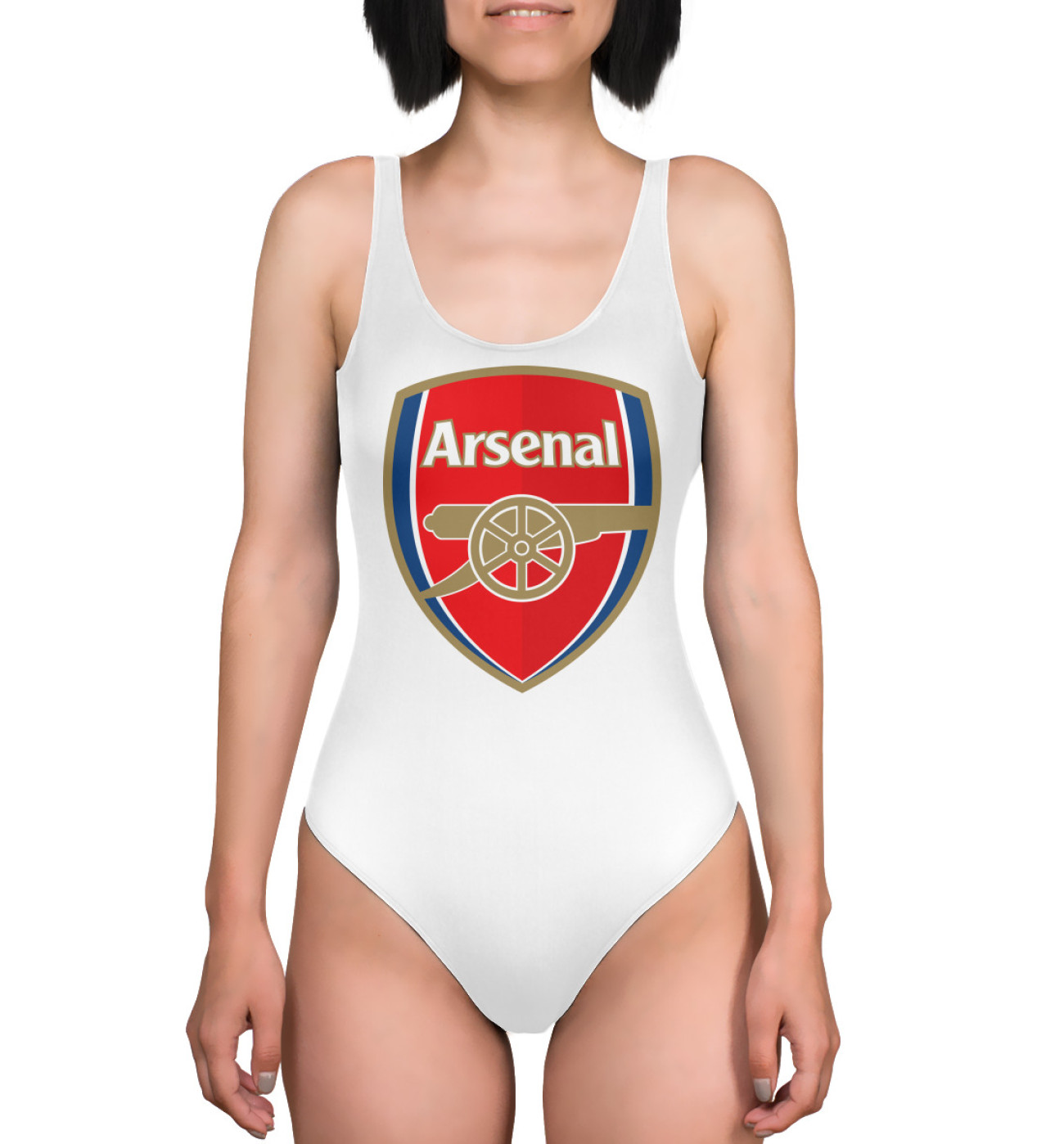 Женский Купальник-боди FC Arsenal Logo, артикул: ARS-819064-kub-1