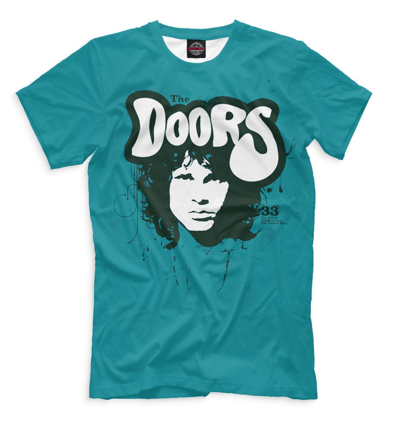 Мужская Футболка The Doors, артикул: DRS-475855-fut-2