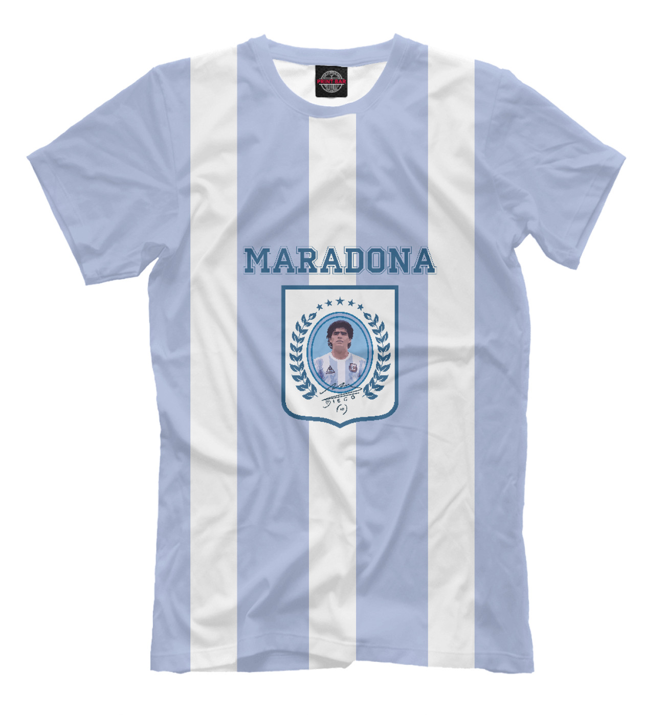 Мужская Футболка Maradona, артикул: FTO-660229-fut-2