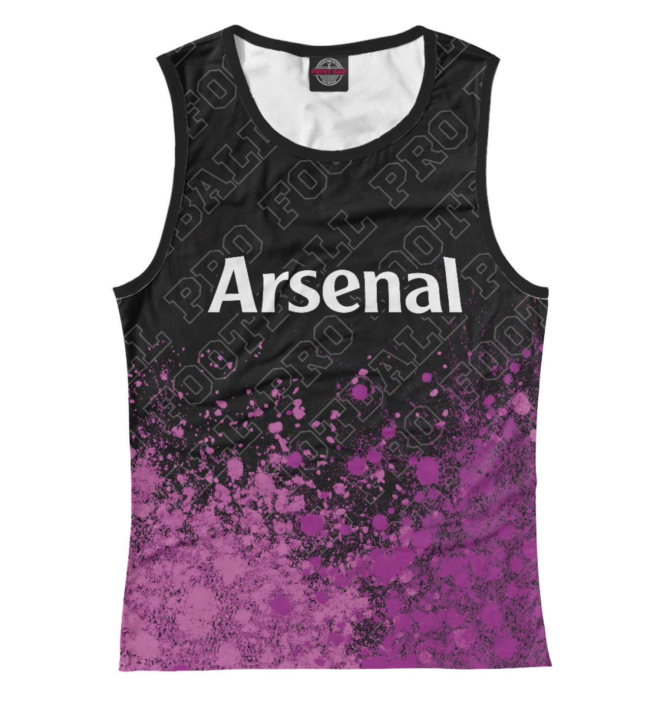 Женская Майка Arsenal Pro Football (color splash), артикул: ARS-755668-may-1