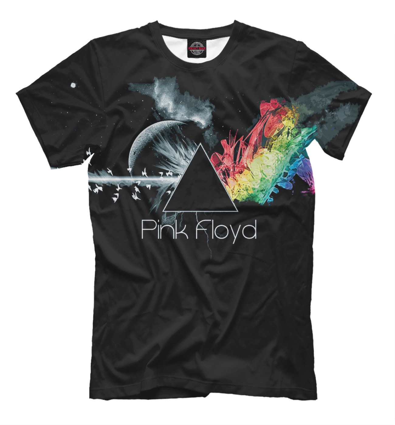 Мужская Футболка Pink Floyd, артикул: PFL-941107-fut-2