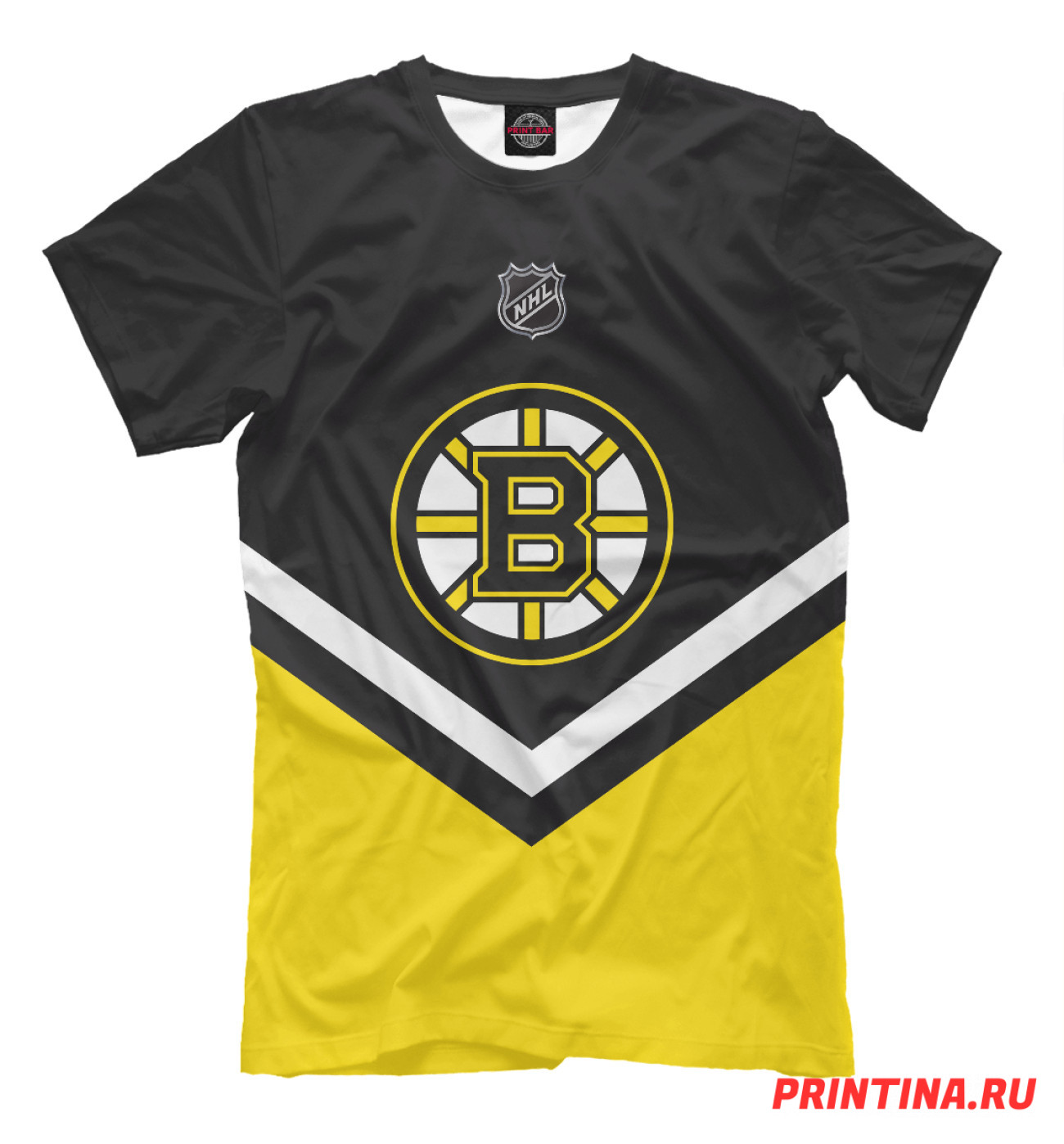 Мужская Футболка Boston Bruins, артикул: HOK-473620-fut-2