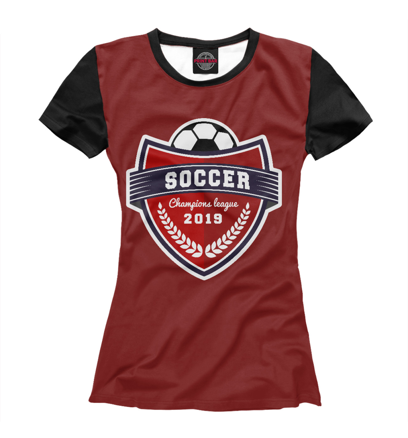 Женская Футболка Soccer, артикул: FTO-597639-fut-1