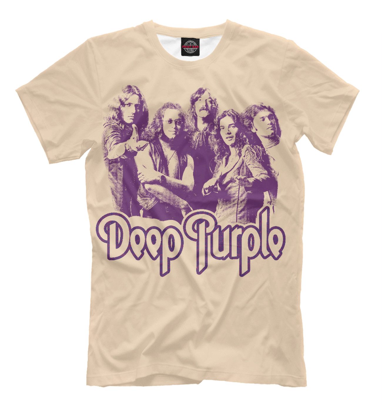 Мужская Футболка Deep Purple, артикул: PUR-254422-fut-2