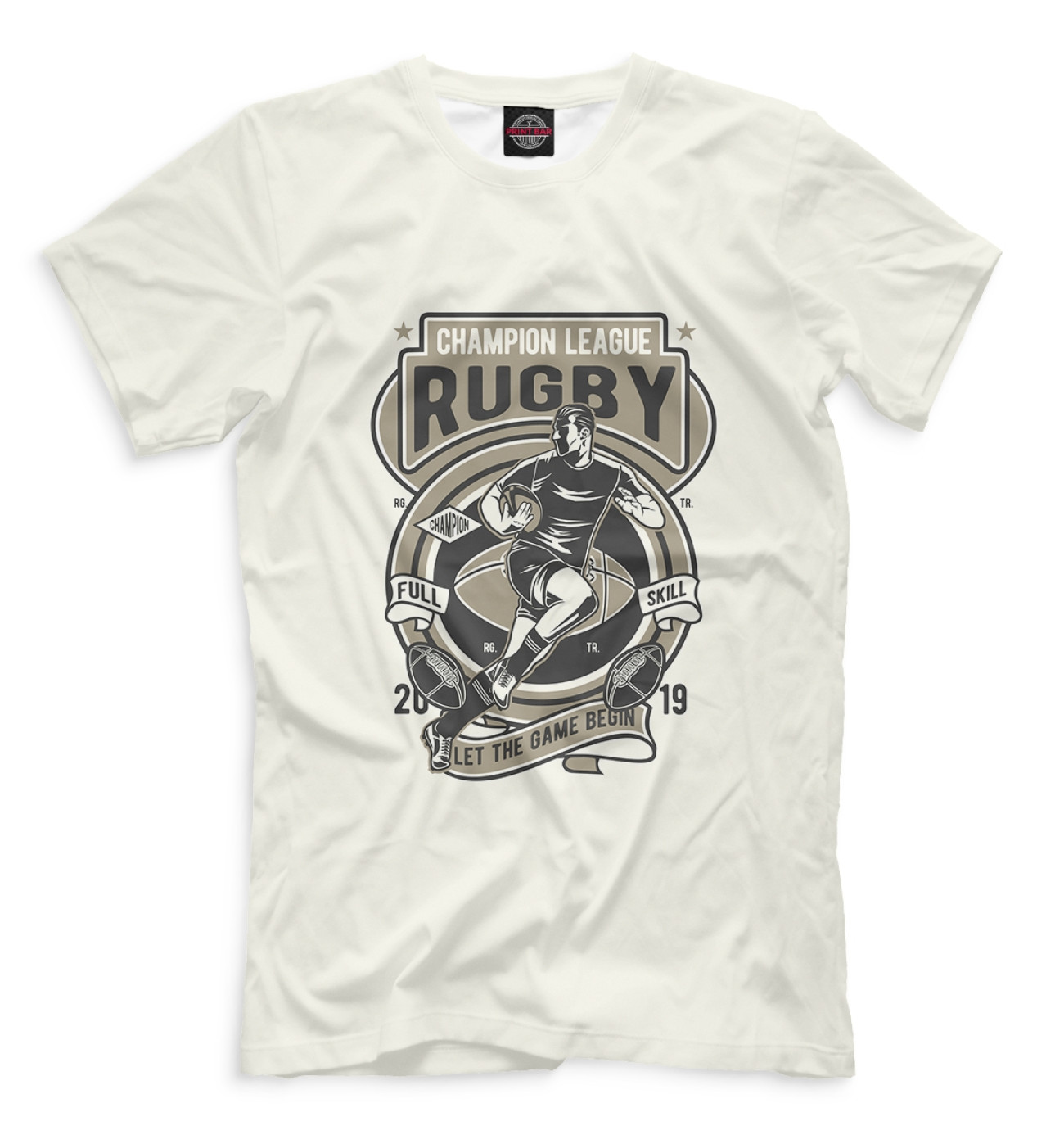 Мужская Футболка Champion League Rugby, артикул: REG-525823-fut-2