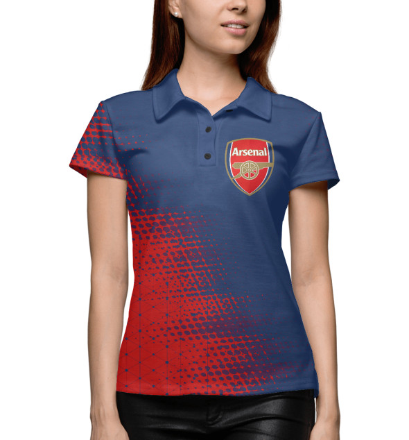 Женское Поло Arsenal / Арсенал, артикул: ARS-773883-pol-1