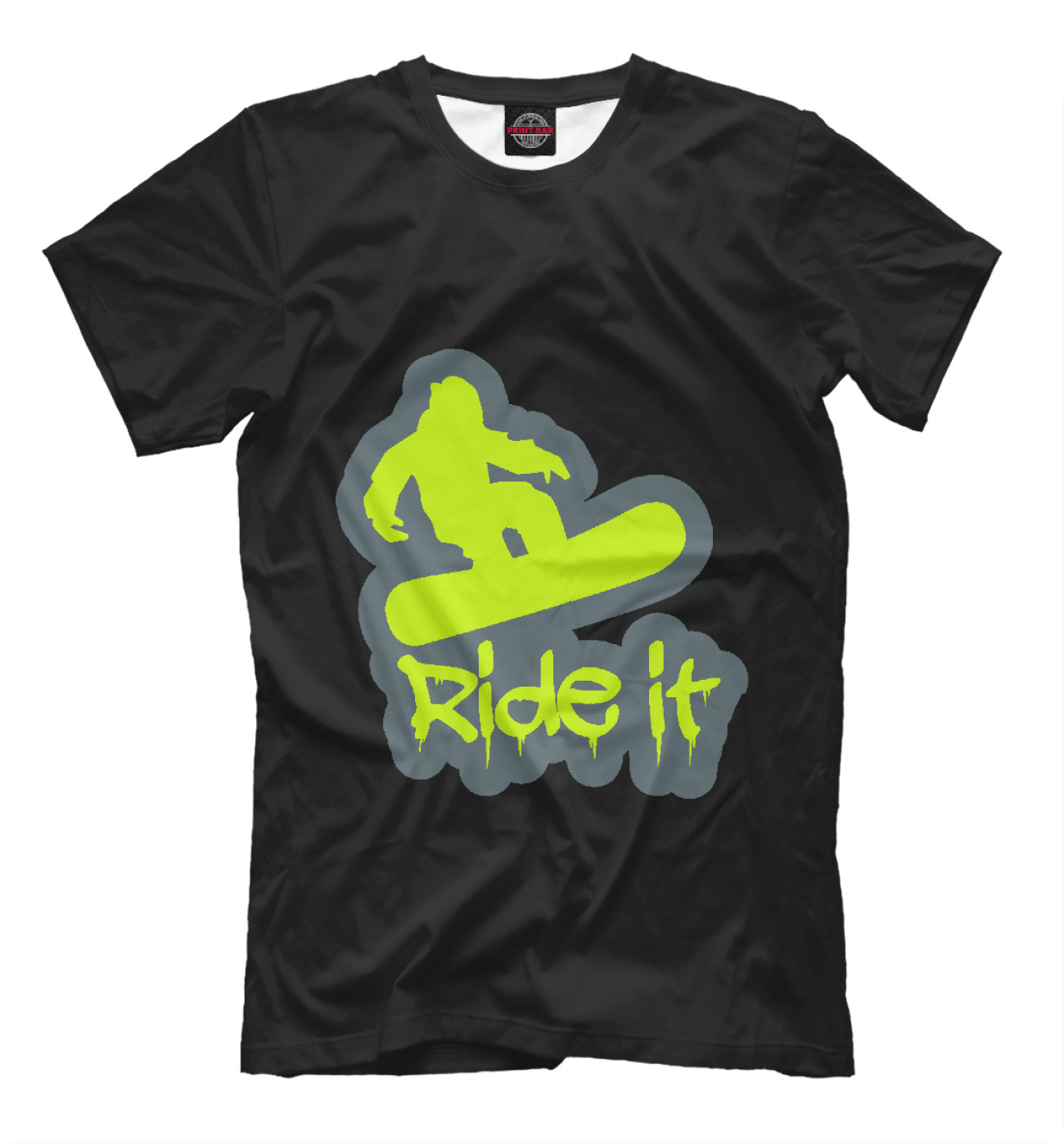 Мужская Футболка Ride It, артикул: SNW-845112-fut-2
