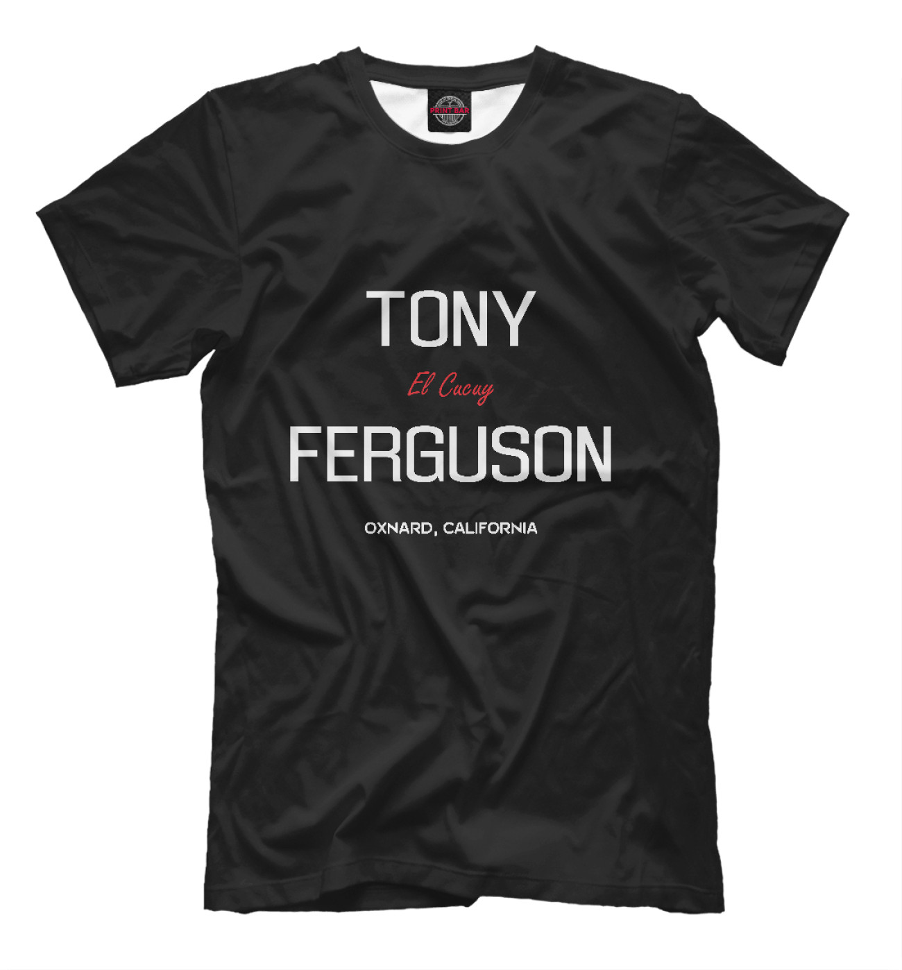 Мужская Футболка Tony Ferguson El Cucuy, артикул: MNU-120647-fut-2