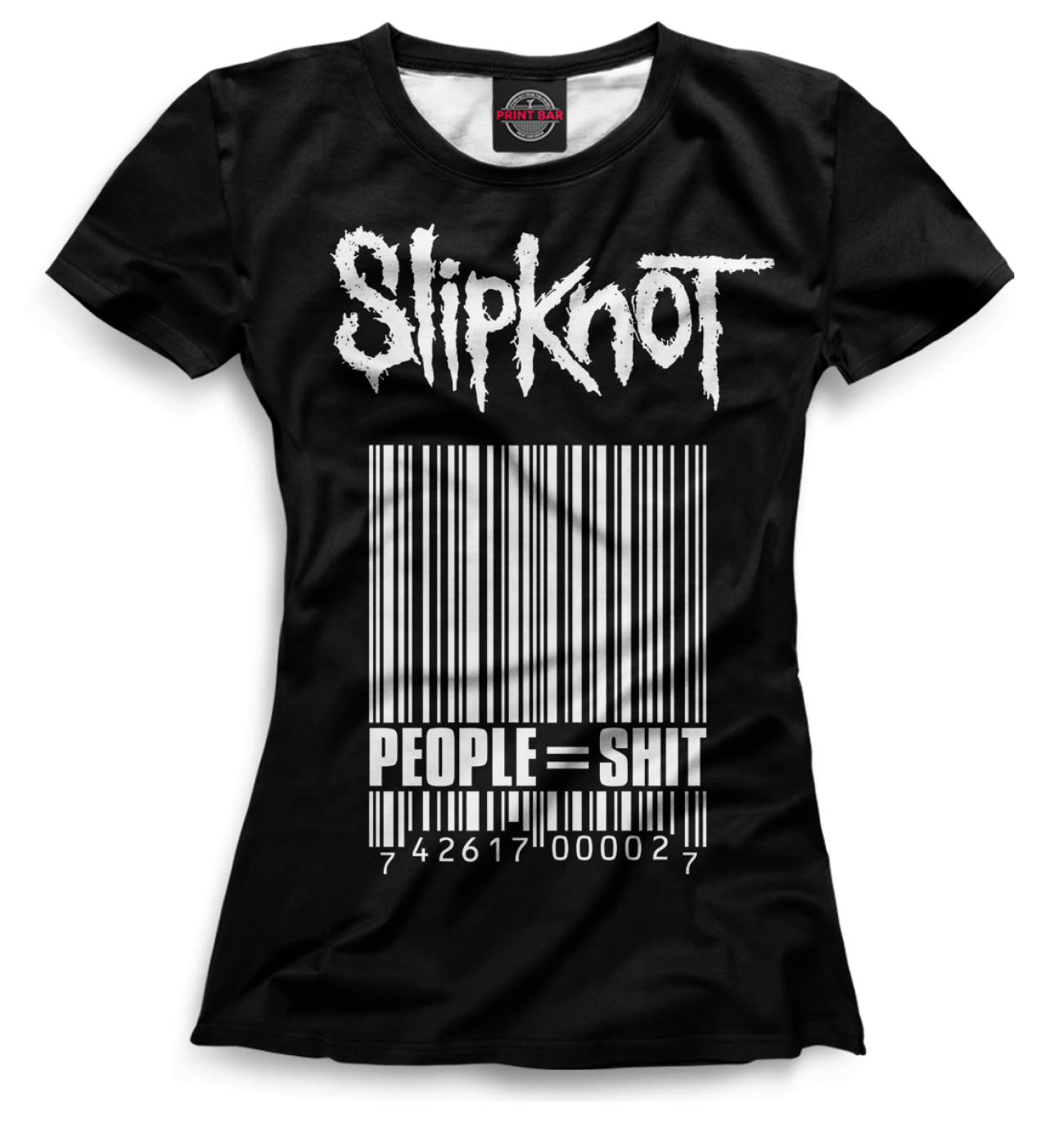 Женская Футболка Slipknot, артикул: SLI-482786-fut-1