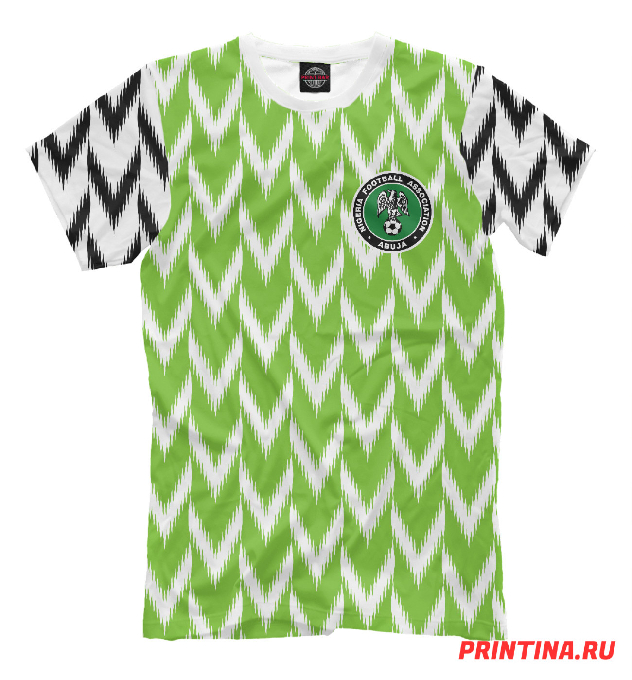 Мужская Футболка Нигерия, артикул: FNS-779220-fut-2