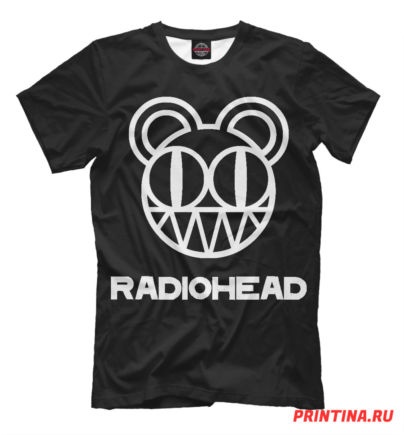 Мужская Футболка Radiohead, артикул: MZK-692916-fut-2
