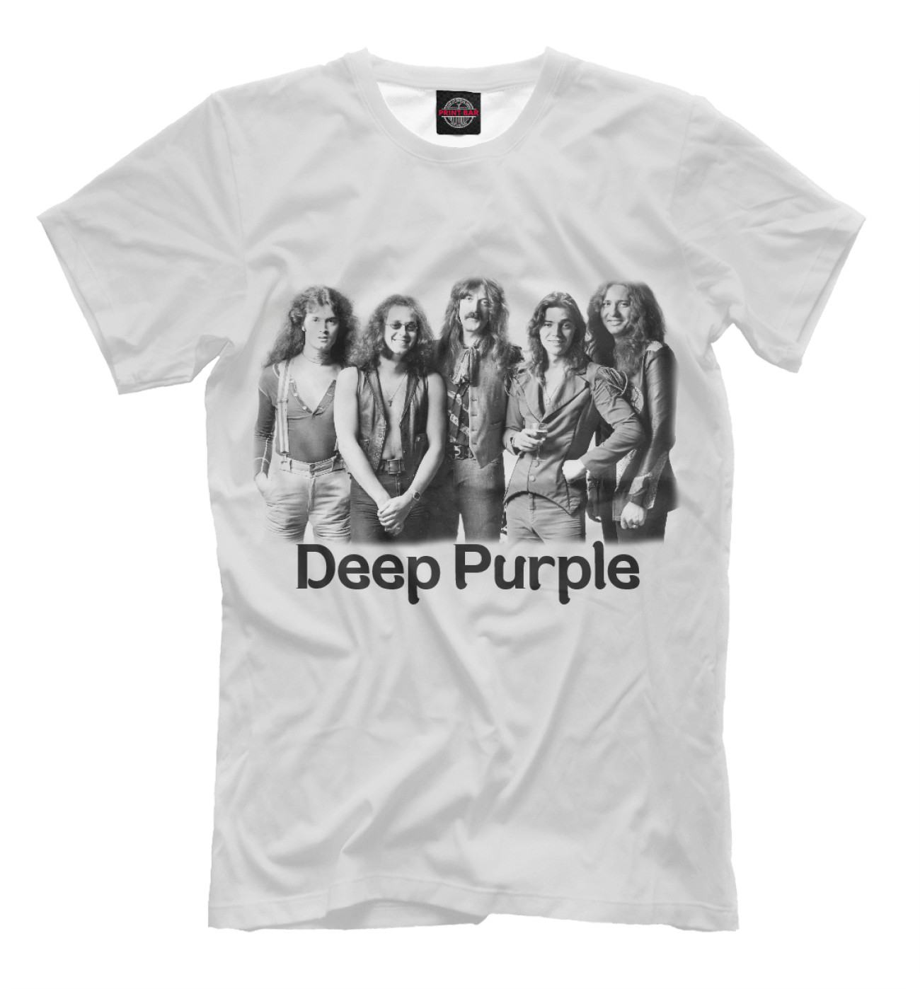 Мужская Футболка Deep Purple, артикул: PUR-862615-fut-2