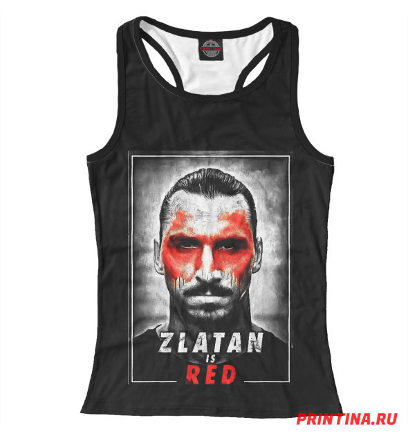 Женская Борцовка Zlatan is Red, артикул: MAN-840663-mayb-1