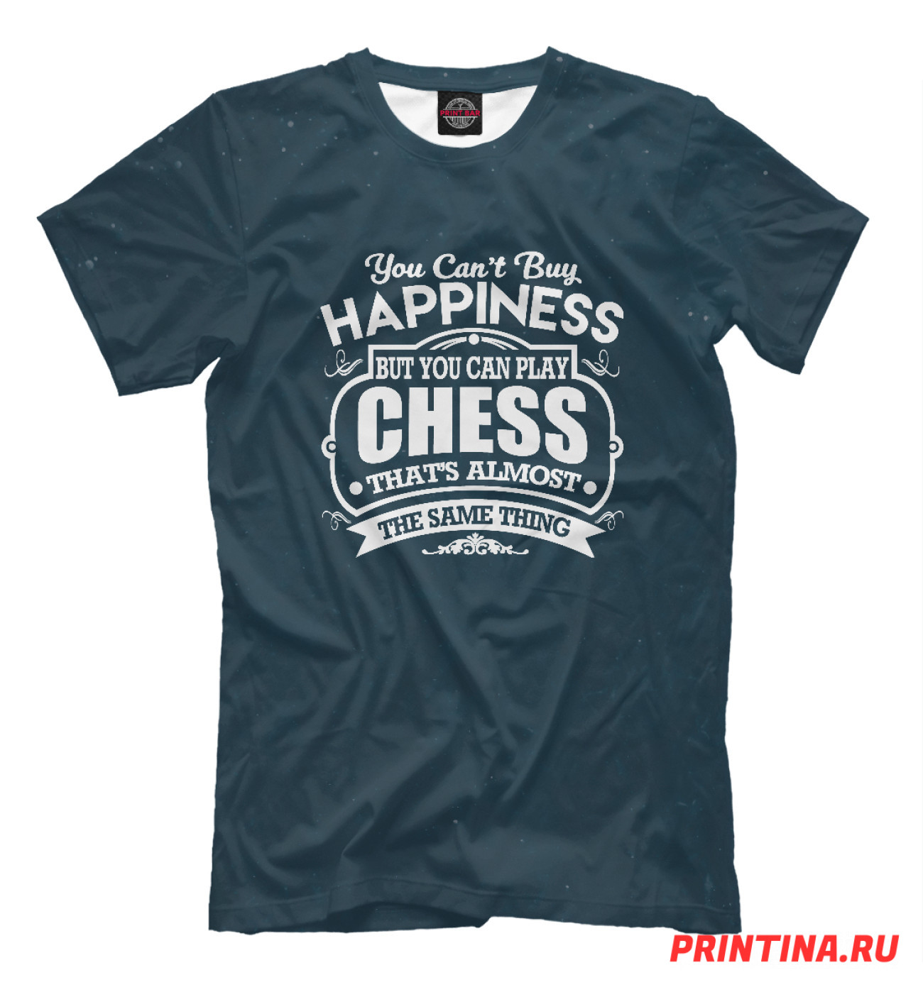 Мужская Футболка You happiness Chess, артикул: CHS-837799-fut-2