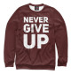Женский Свитшот Never Give Up, артикул: FTO-335398-swi-1, фото 1