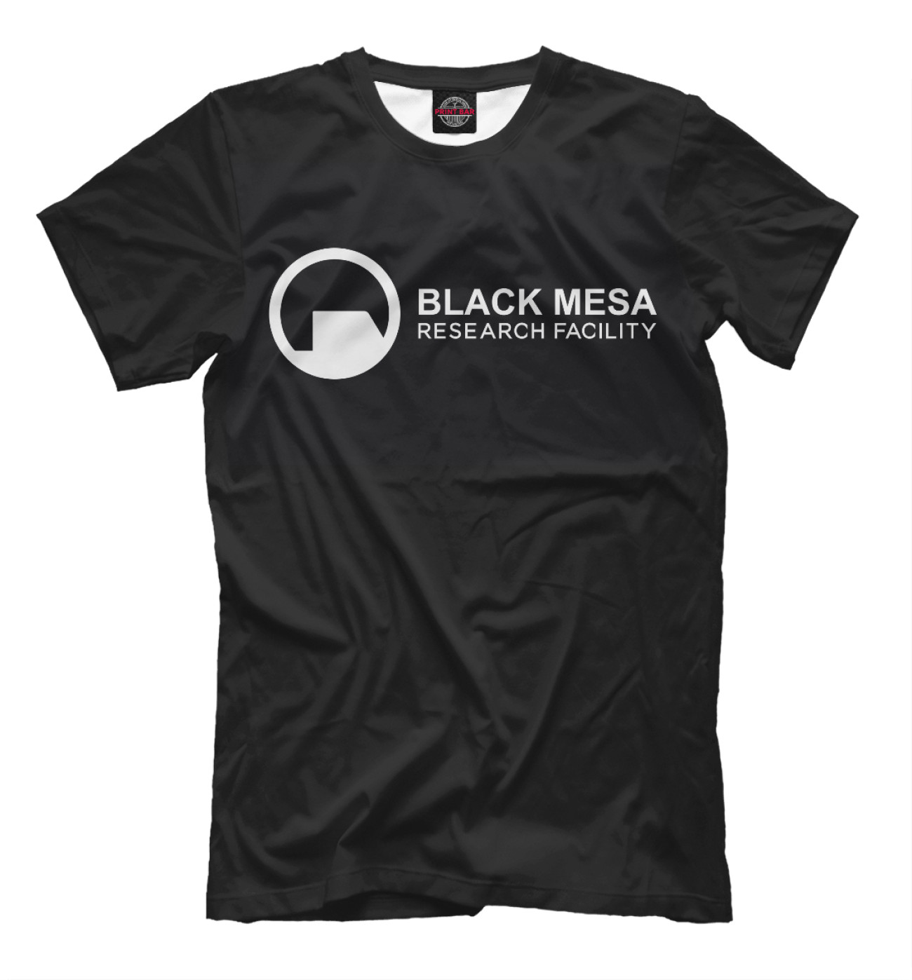 Мужская Футболка Сотрудник Black Mesa, артикул: HLF-569593-fut-2