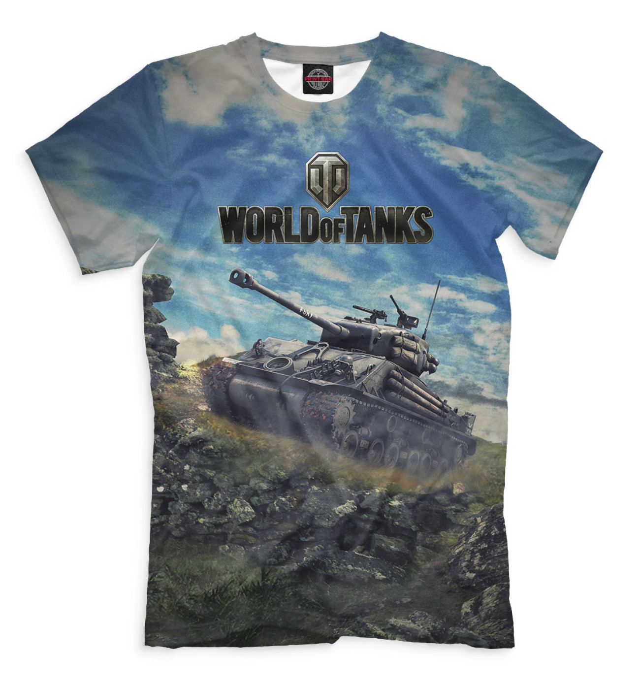 Мужская Футболка World of Tanks, артикул: WOT-975587-fut-2