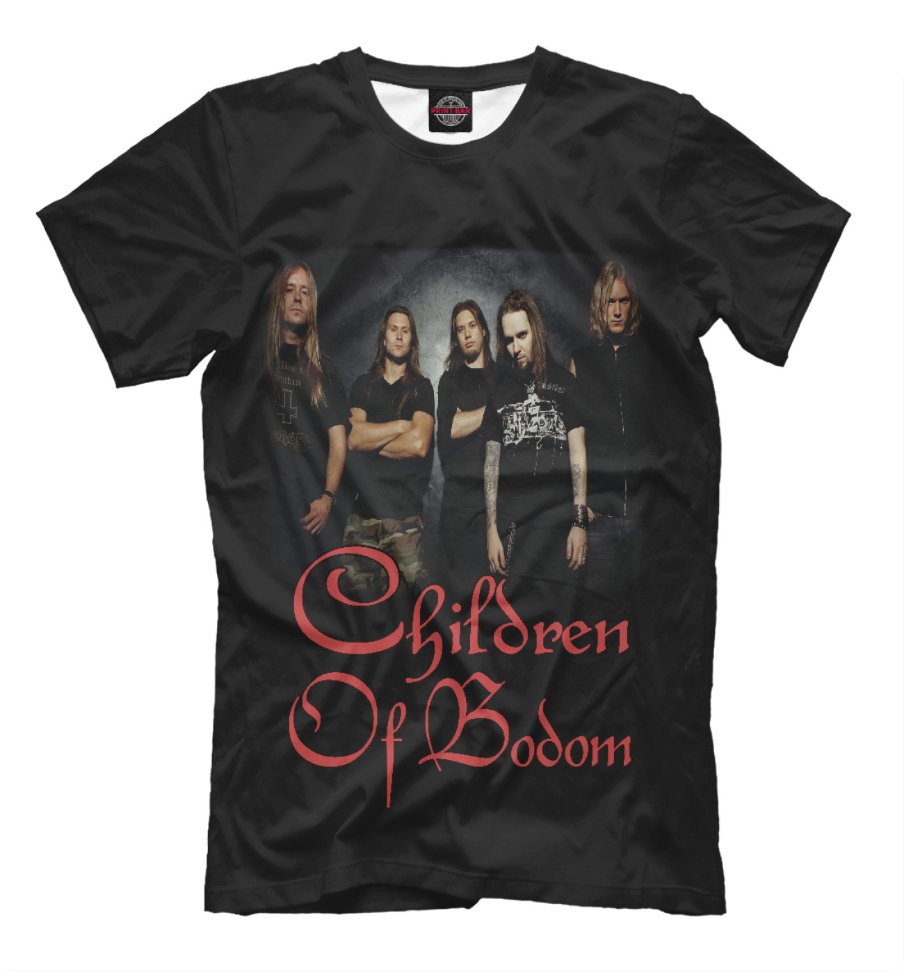 Мужская Футболка Children Of Bodom, артикул: COB-309701-fut-2