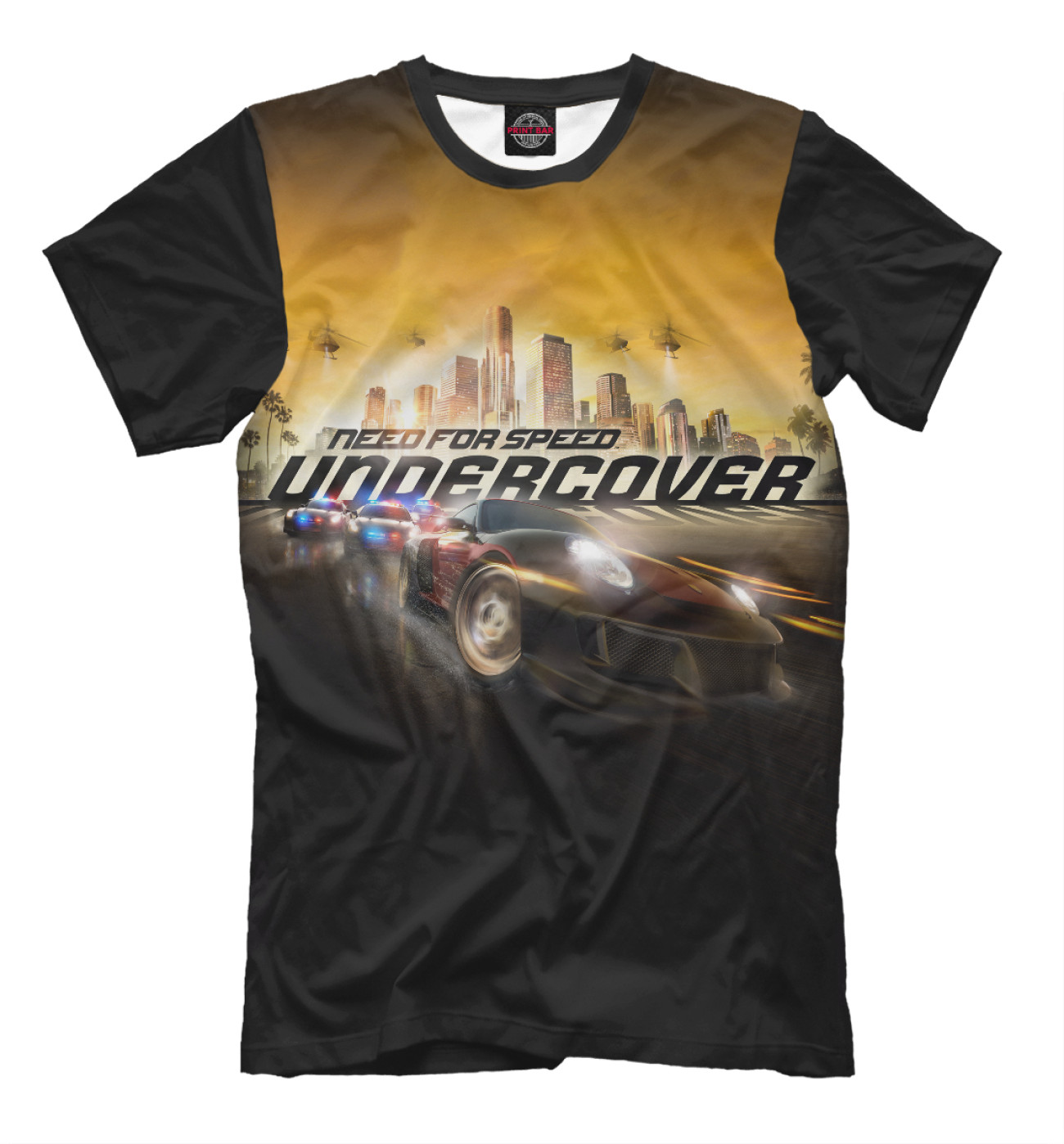 Мужская Футболка Need For Speed Undercover, артикул: RPG-895060-fut-2