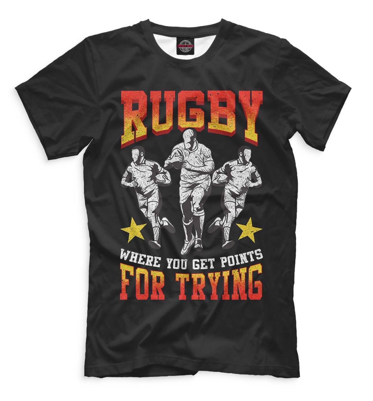 Мужская Футболка Rugby For Trying, артикул: REG-903495-fut-2