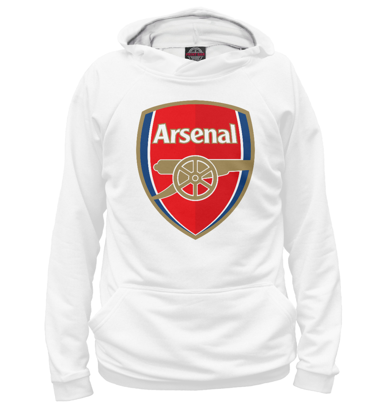 Женское Худи FC Arsenal Logo, артикул: ARS-819064-hud-1