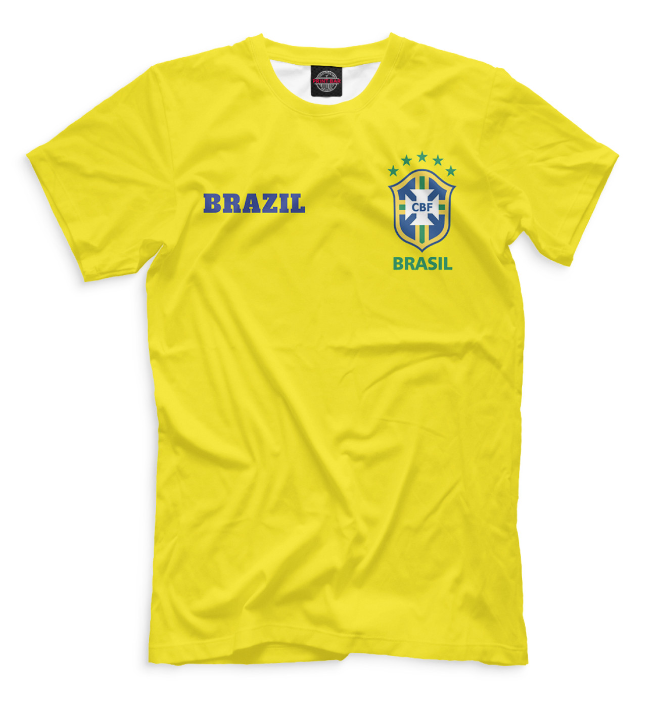 Мужская Футболка Сборная Бразилии, артикул: SBZ-941900-fut-2