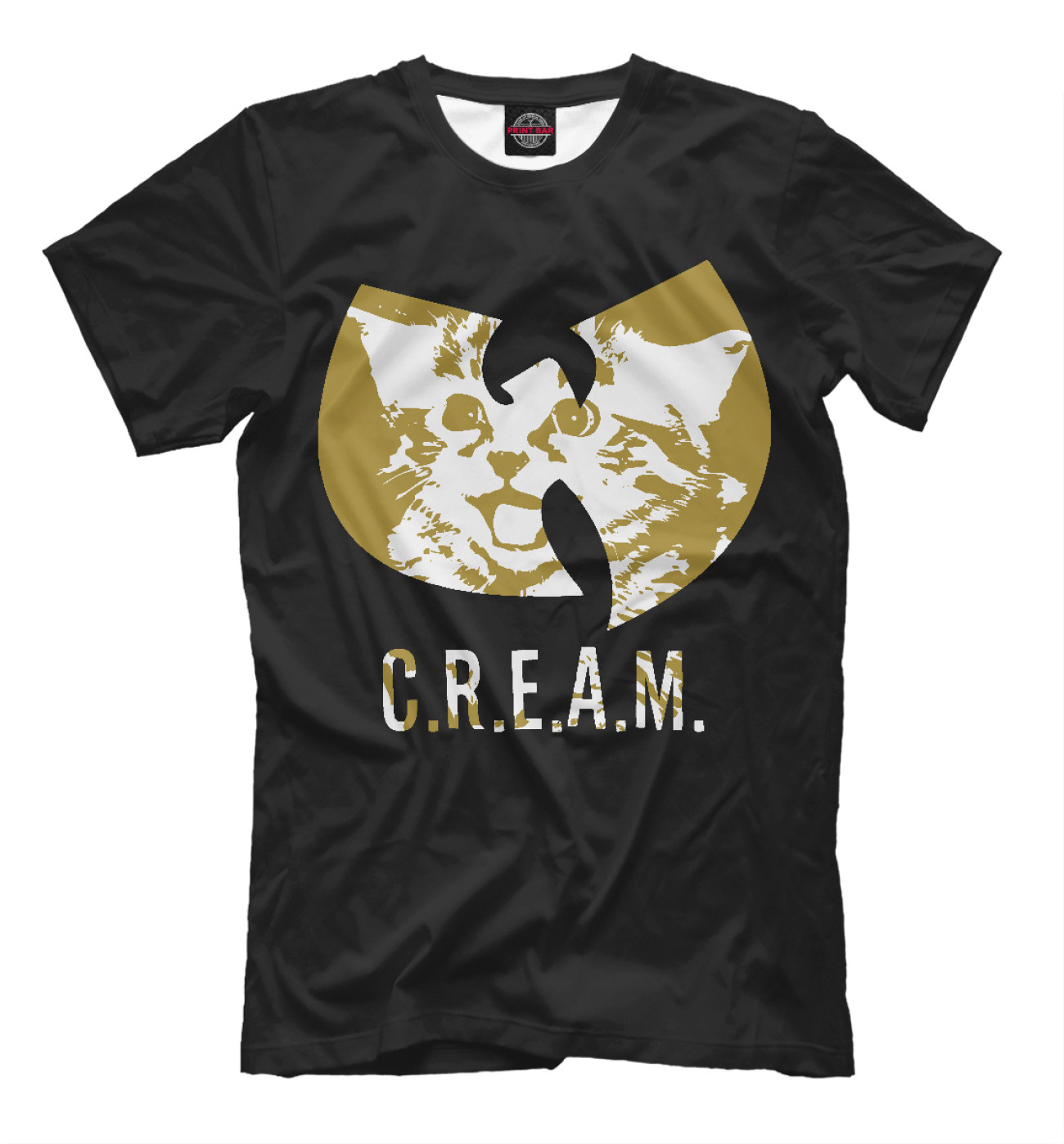 Мужская Футболка Wu-Tang Cream, артикул: WTK-732738-fut-2