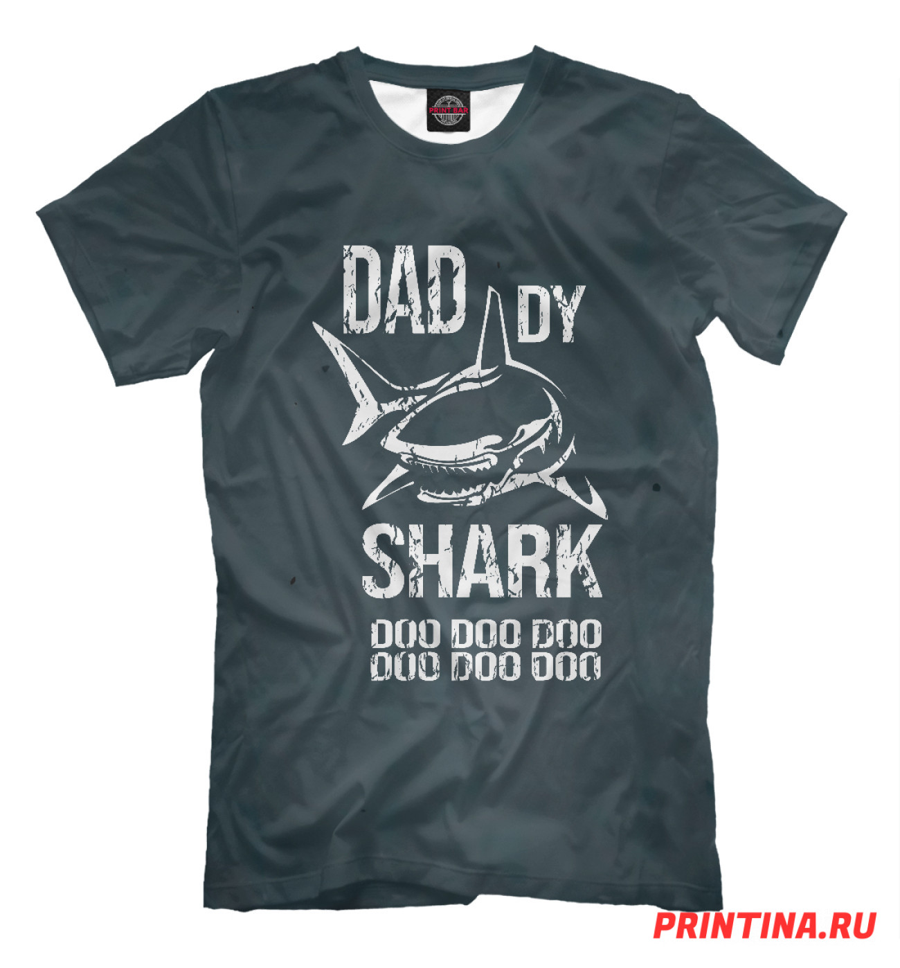 Мужская Футболка Daddy Big Shark DOO, артикул: AKL-121308-fut-2