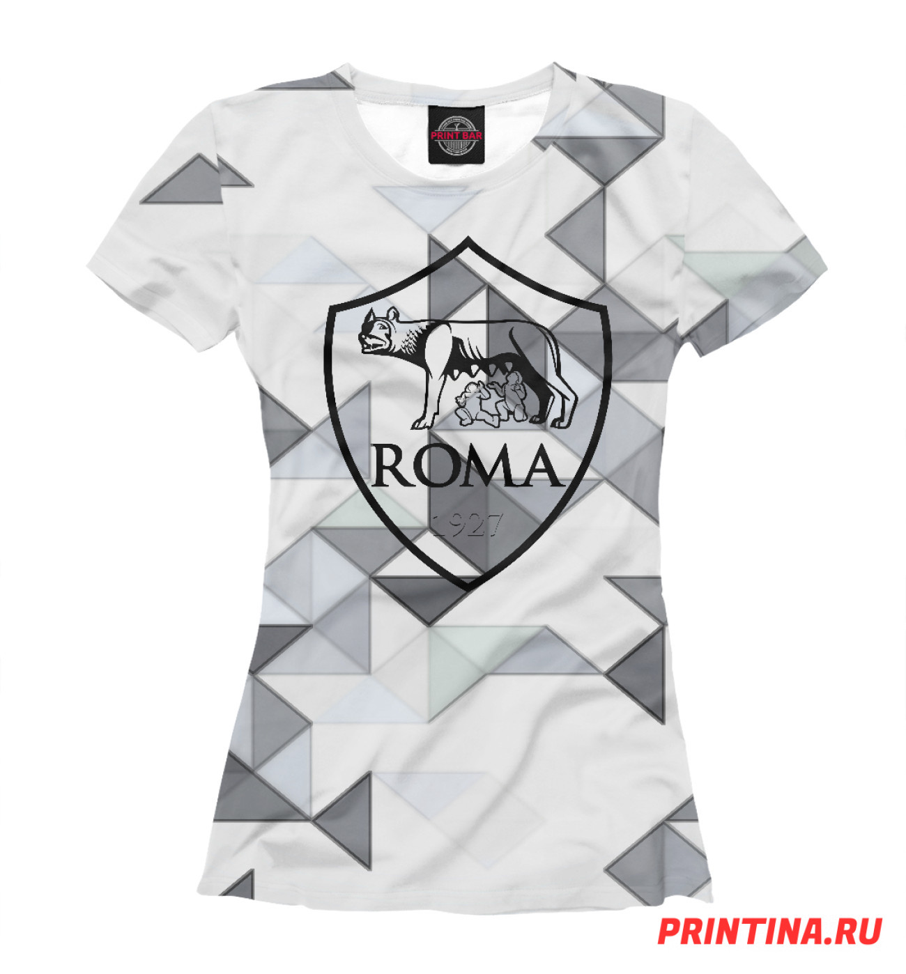 Женская Футболка ROMA, артикул: RMA-501958-fut-1