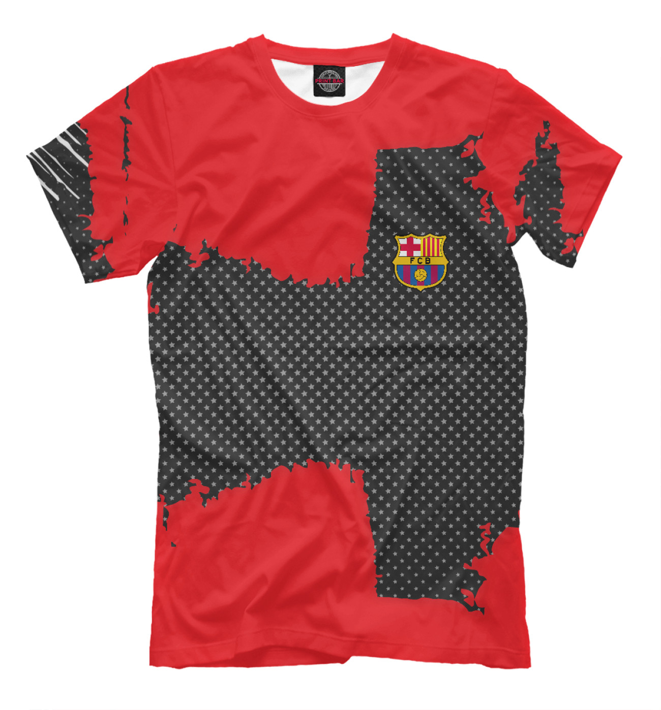 Мужская Футболка Barcelona sport collection, артикул: BAR-810164-fut-2