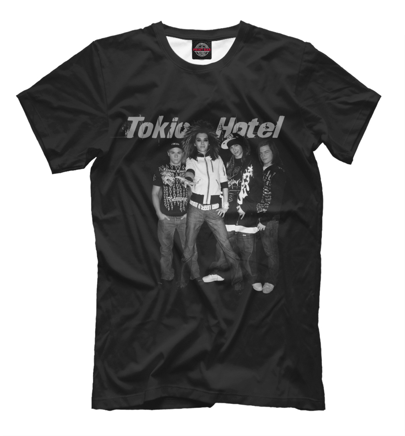 Мужская Футболка Tokio Hotel, артикул: THT-741484-fut-2