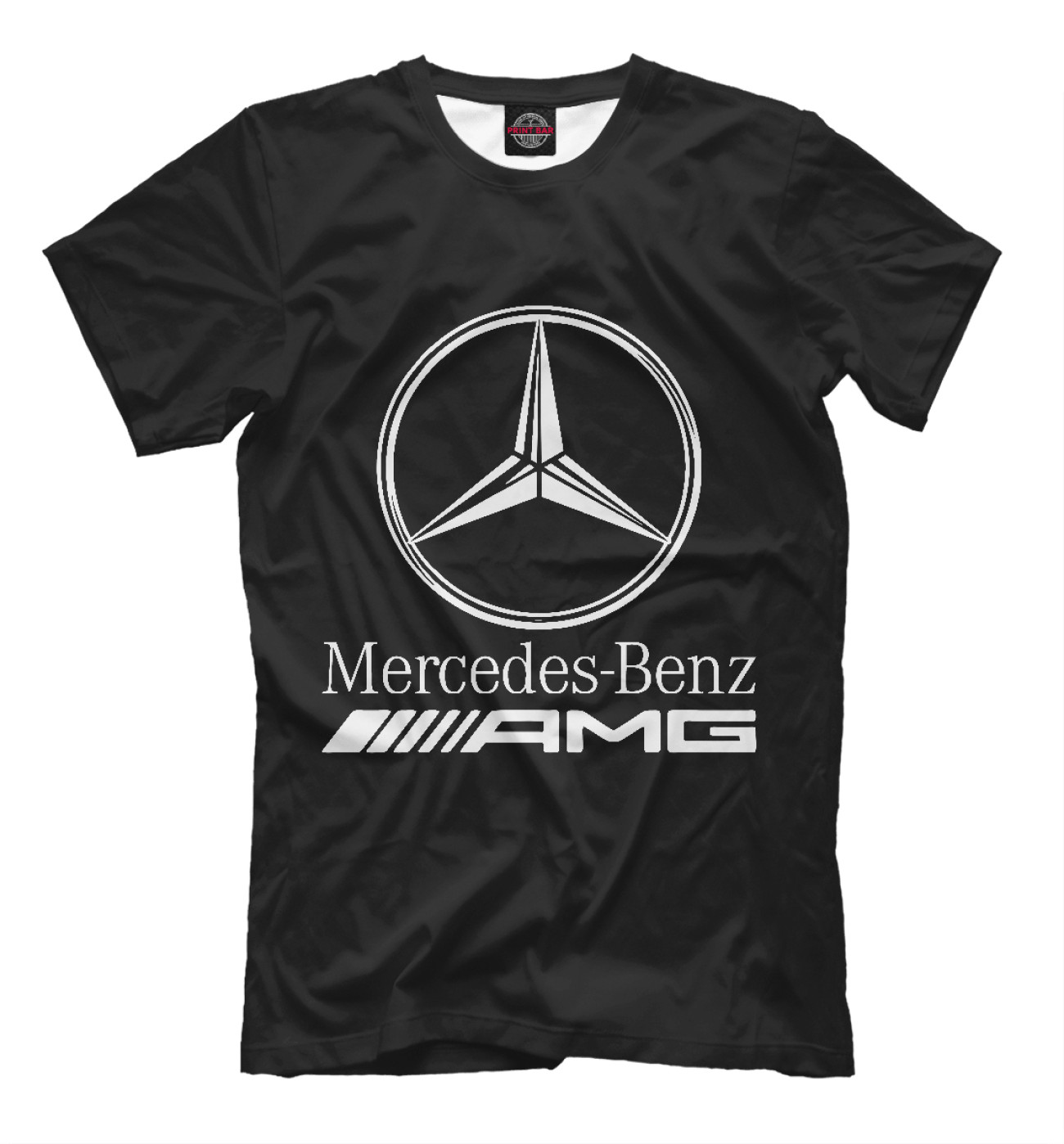 Мужская Футболка Mersedes-Benz AMG, артикул: MER-450821-fut-2