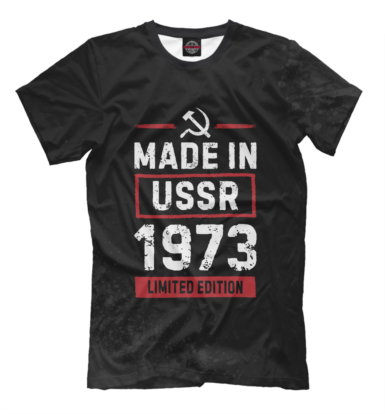 Мужская Футболка Made In 1973 USSR, артикул: DSM-106421-fut-2