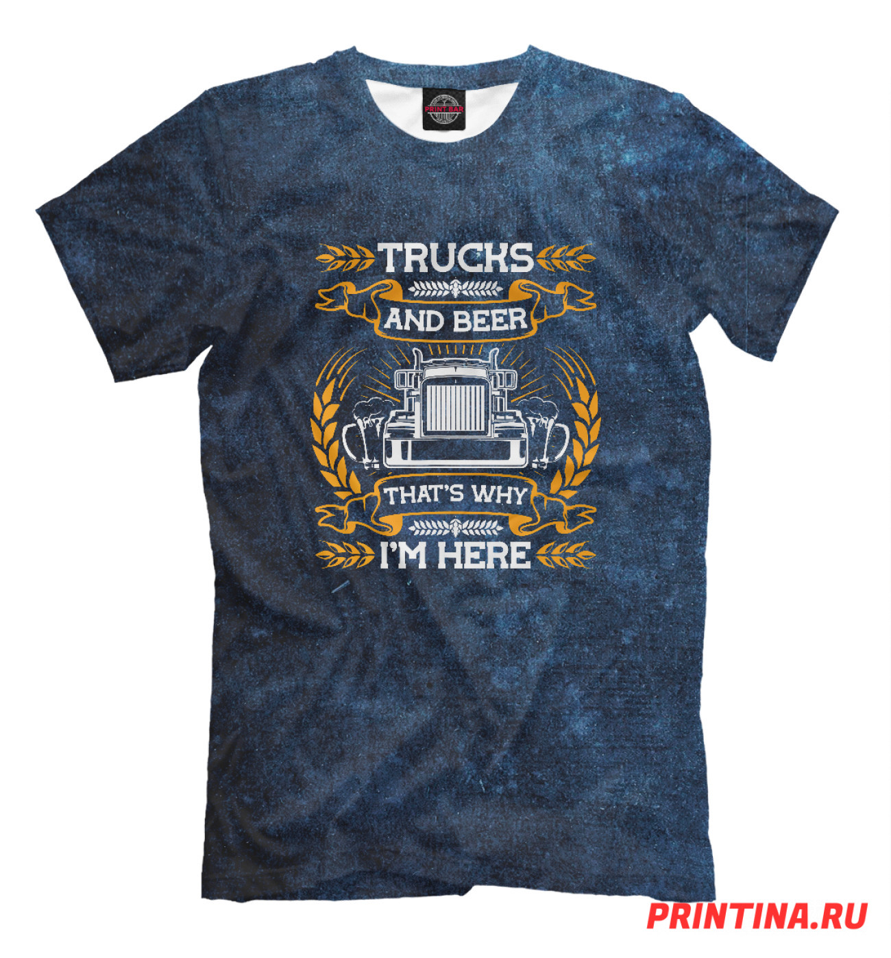 Мужская Футболка Trucks, артикул: VDT-371326-fut-2