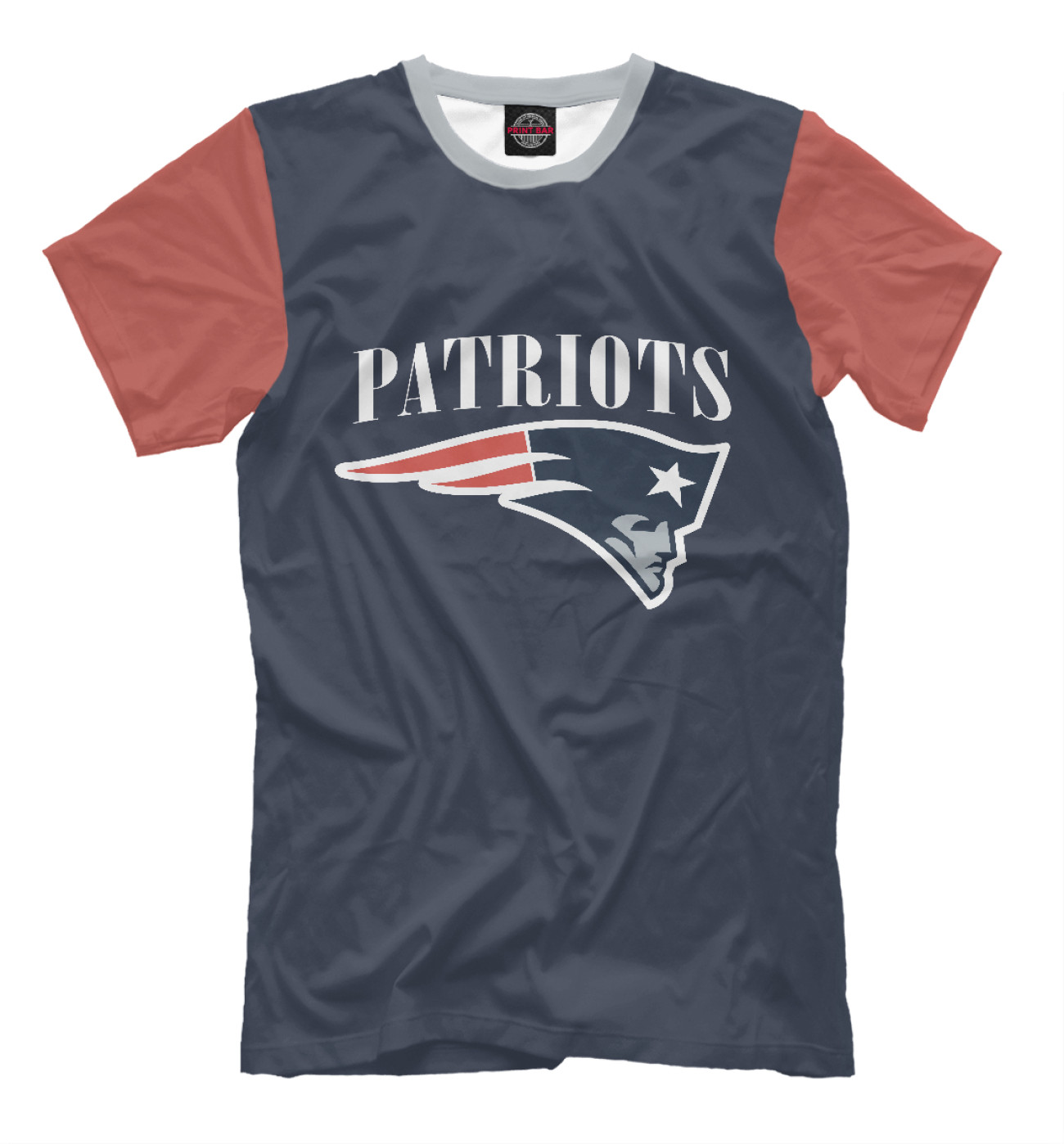 Мужская Футболка New England Patriots, артикул: AFT-254108-fut-2