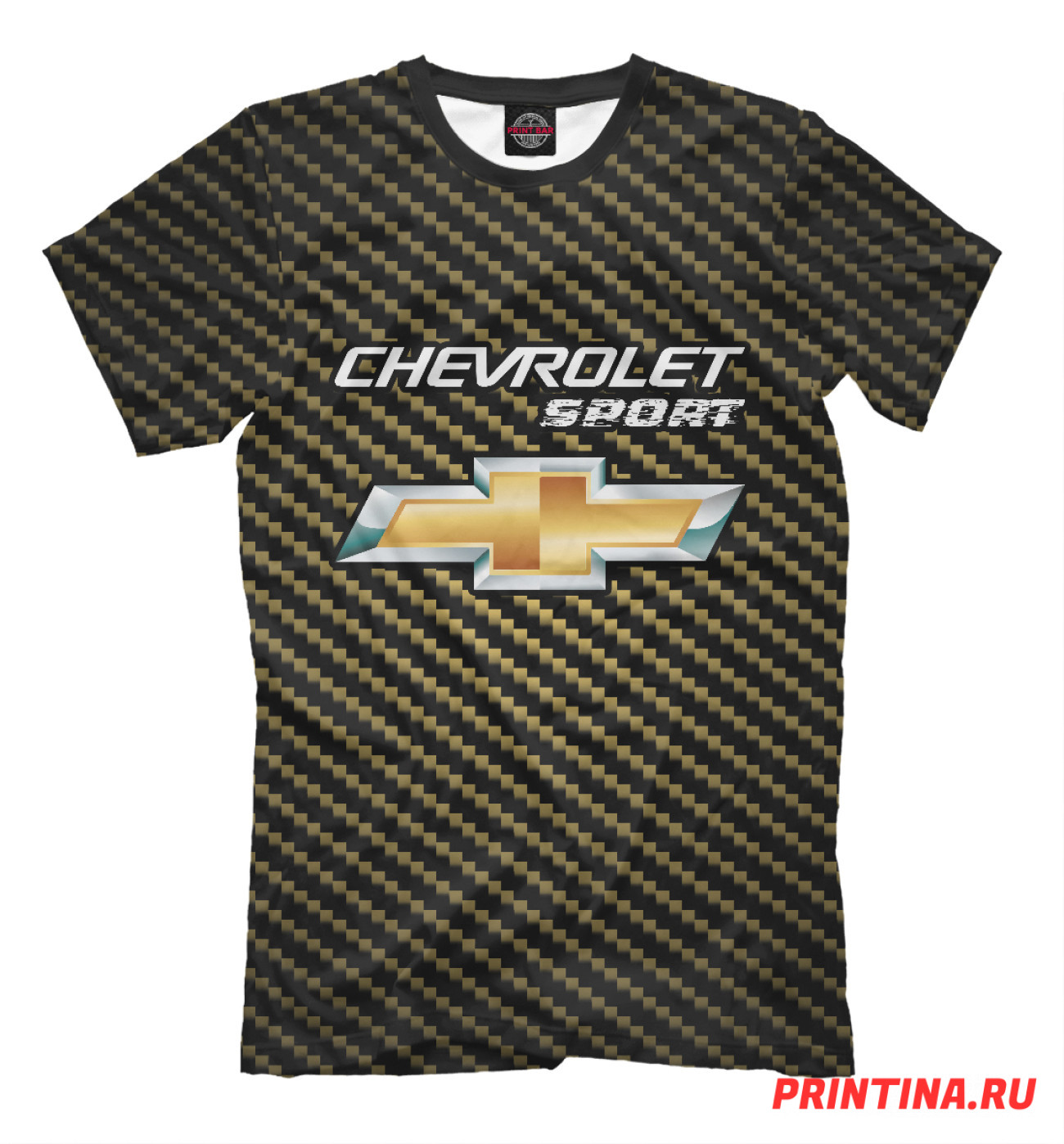 Мужская Футболка Chevrolet | Sport, артикул: CVR-391584-fut-2