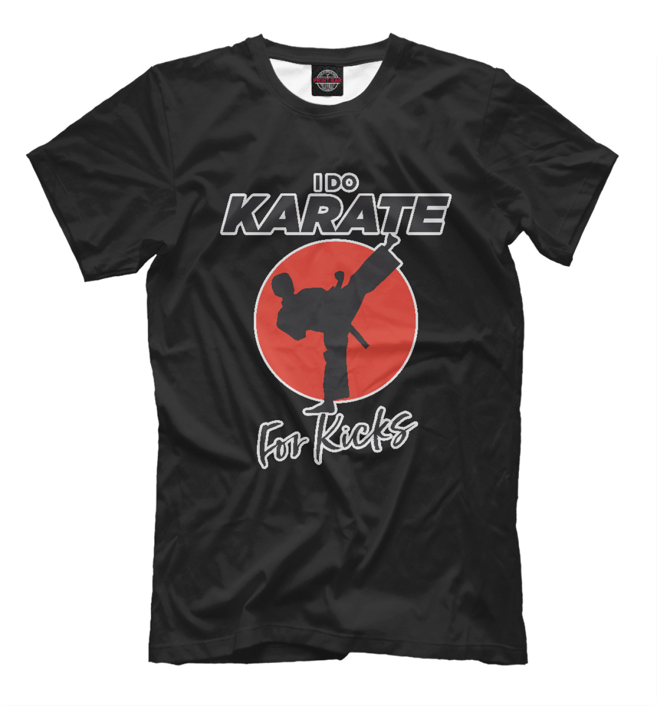 Мужская Футболка Karate For Kicks, артикул: KRT-127667-fut-2