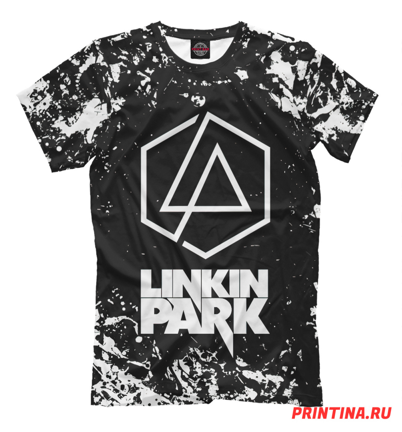 Мужская Футболка Linkin Park, артикул: LIN-808444-fut-2