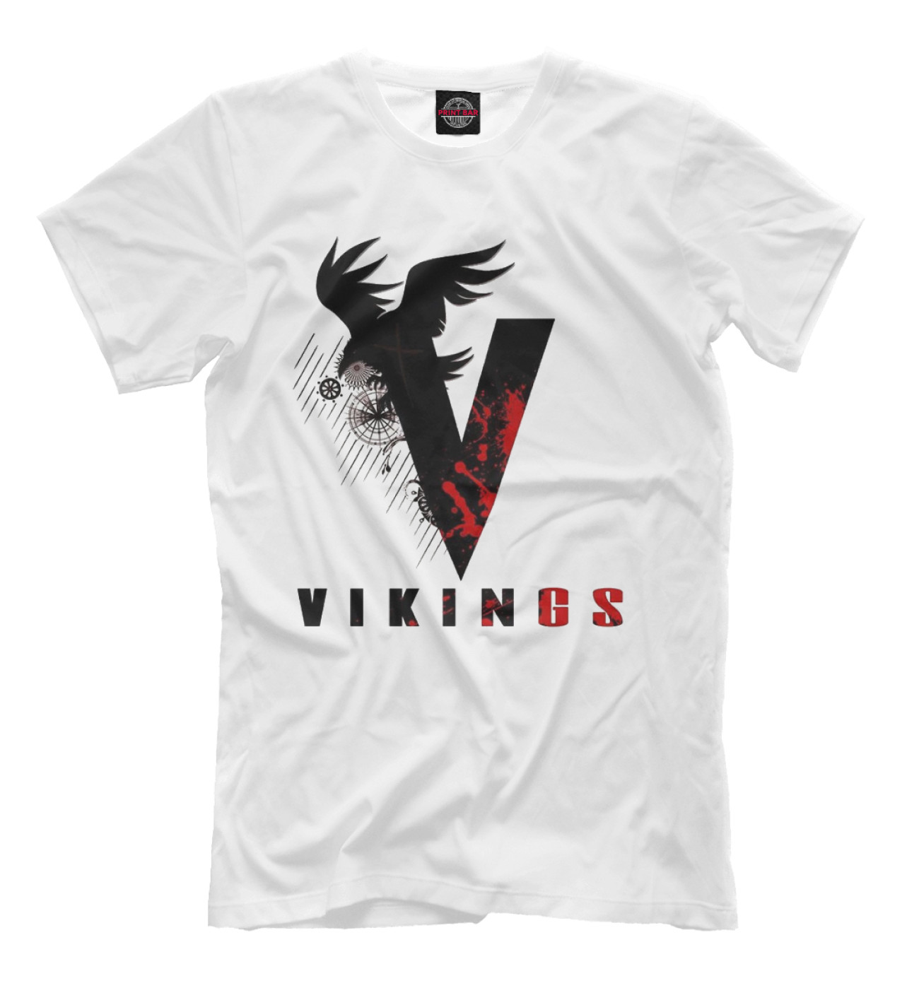 Мужская Футболка Vikings, артикул: VIK-584723-fut-2